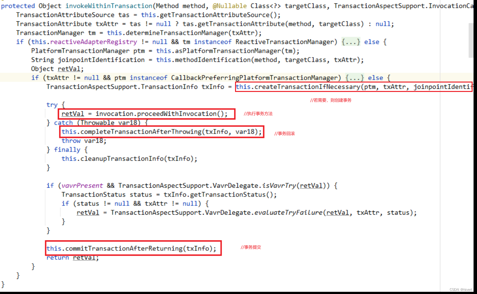 Spring transaction source code (1) - Programmer Sought