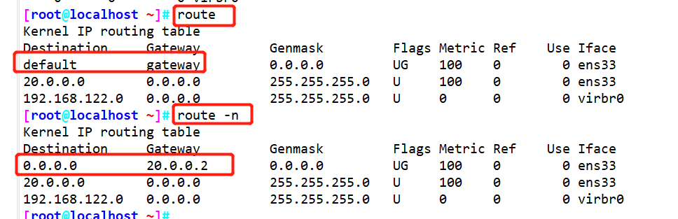 Linux network settings (simple base) - Programmer Sought