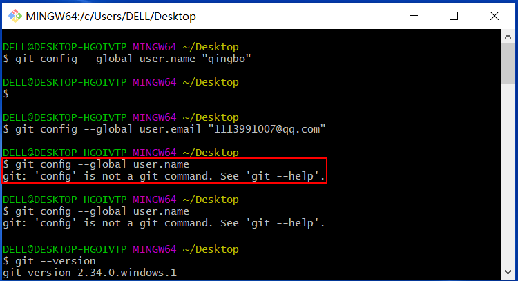 git: 'remote https' is not a git command. see 'git ... Git提示 git: ‘config‘ is not a git command. See ‘git --help‘解决办法_git: 'cz ...