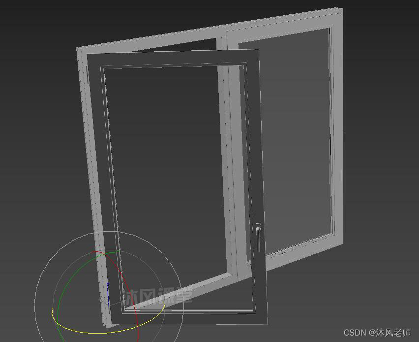 【沐风老师】3dmax一键窗户生成器插件使用方法详解