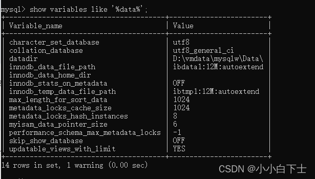 MYSQL学习笔记2-mysql数据文件