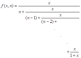[山东科技大学OJ]2608   Problem F: 递归求解函数