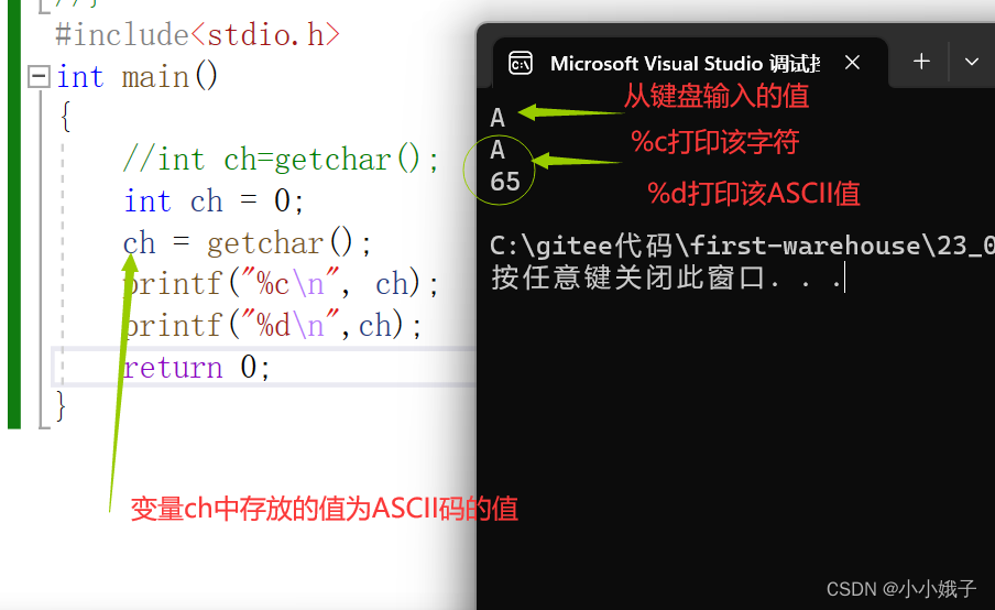 【初阶C语言】学会使用库函数getchar和putchar-CSDN博客