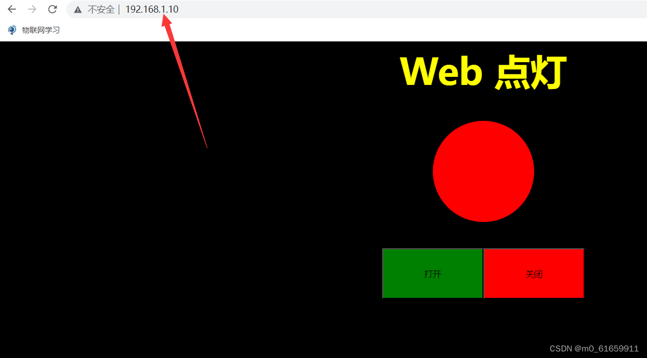 8.物联网LWIP，简要介绍http（超文本，URL），html（css，ajax），web实现打开灯