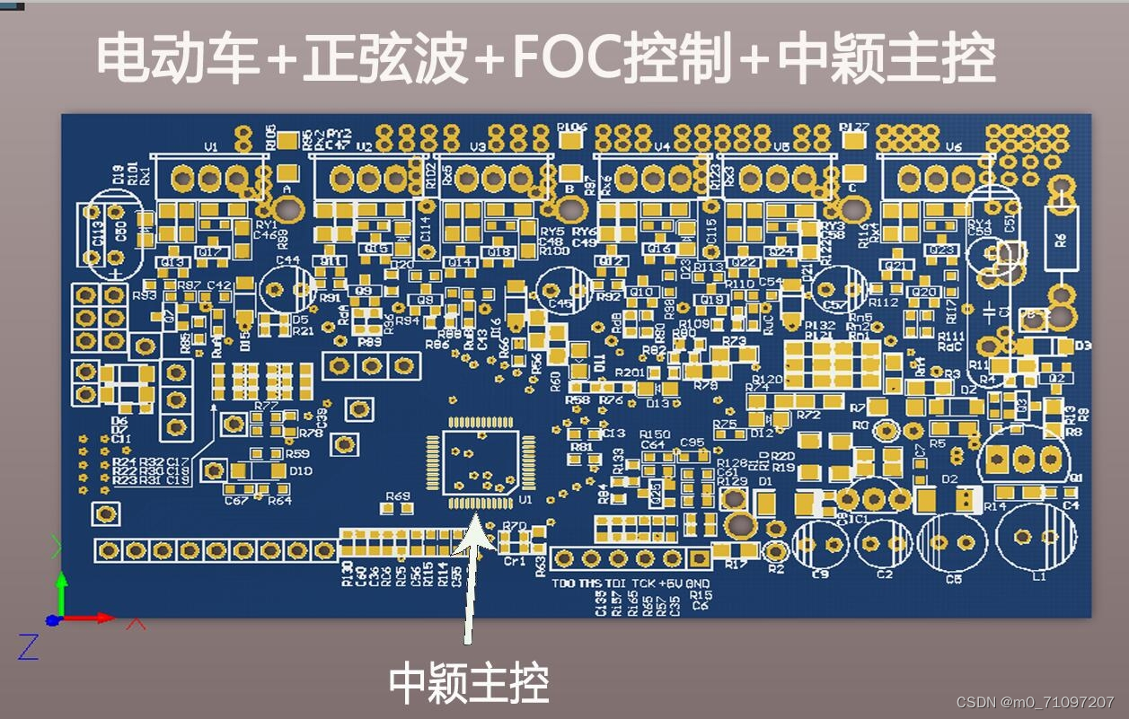 中颖正弦波矢量电动车控制器