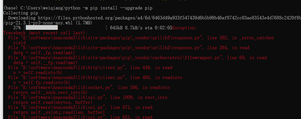 pip-python-m-pip-install-upgrade-pip