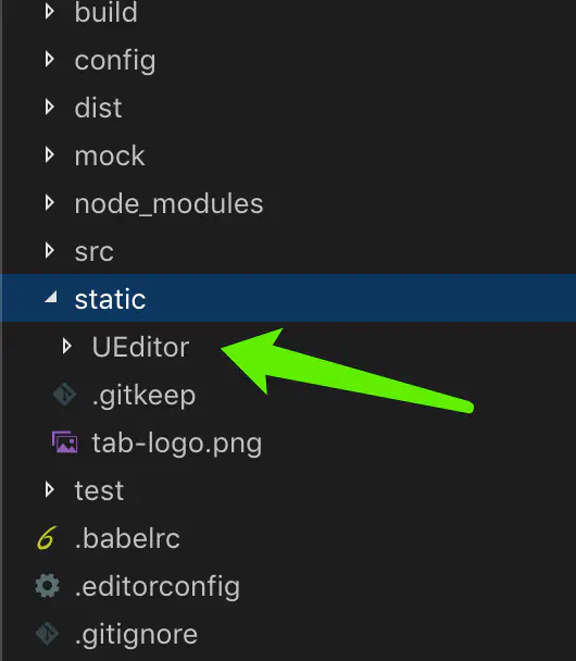 VUE_vue+ueditor，vue使用富文本
