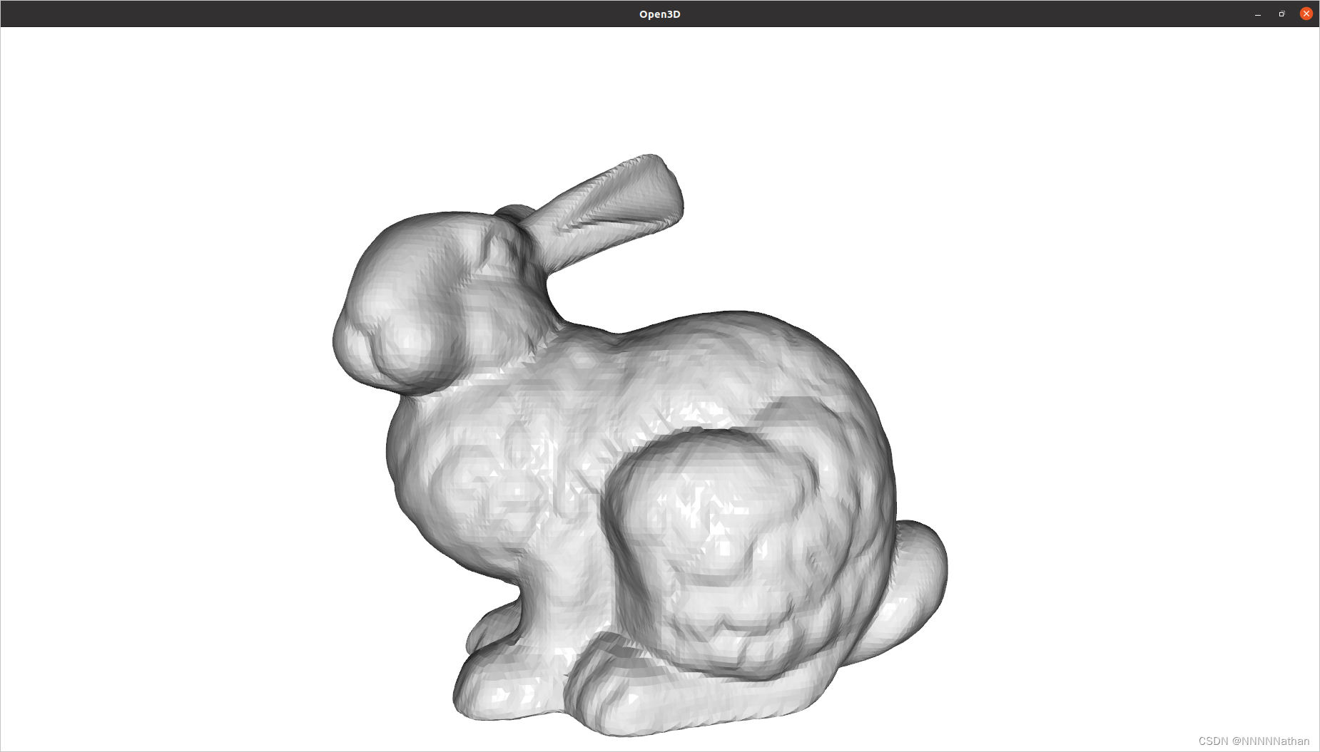『OPEN3D』1.2 mesh处理 python篇_python 网格简化_NNNNNathan的博客-CSDN博客