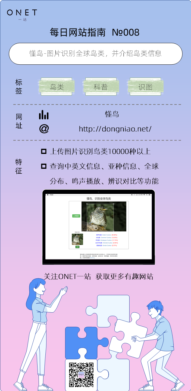 【008】懂鸟-图片识别全球鸟类，并介绍鸟类信息_ONET一站的博客-CSDN博客