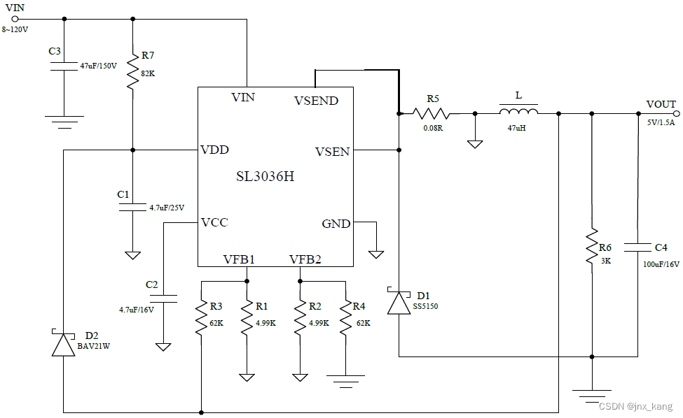 DCDC输入8-120V 输出12V 0.2A库仑计智能屏显专用方案_sl3036h-CSDN博客