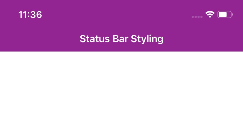 iOS15 问题大全之iOS在使用UINavigationBarAppearance 时指定状态栏 