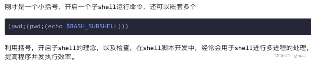 P21.为什么需要父子shell