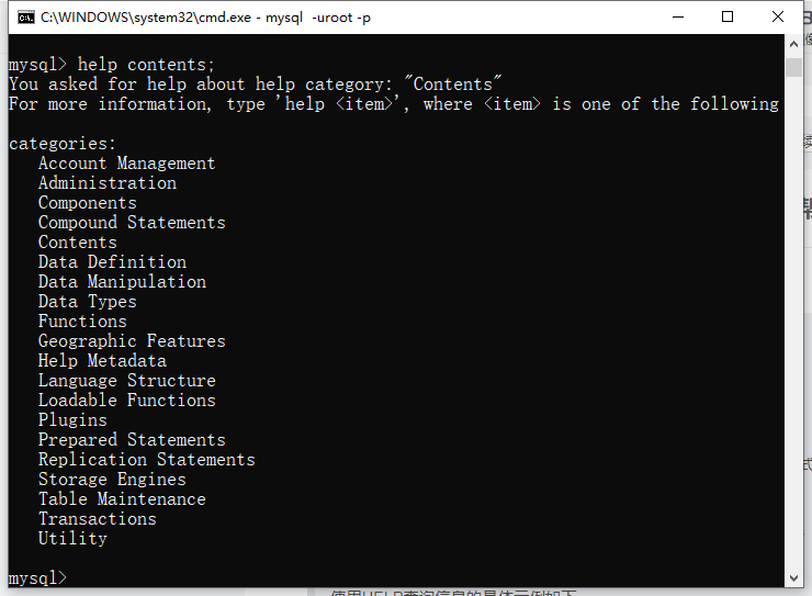 mysql view help documents and how to create tables - Programmer Sought