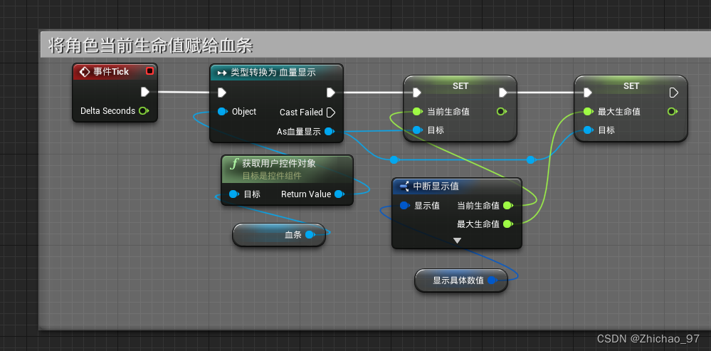 UE4 回合游戏项目 19- 添加血量UI_虚幻4血条显示-CSDN博客