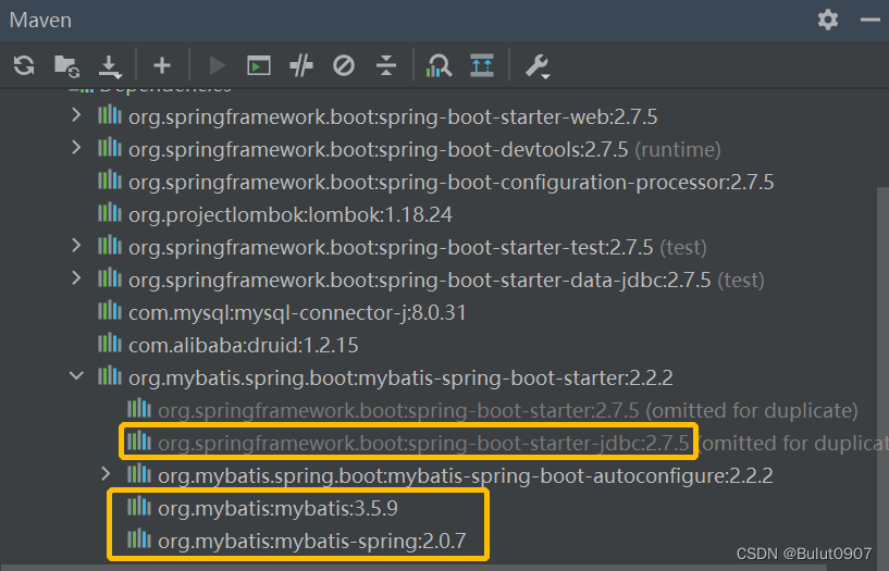 Mybatis-spring-boot-starter