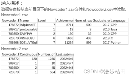 牛客网Python篇数据分析习题（六）