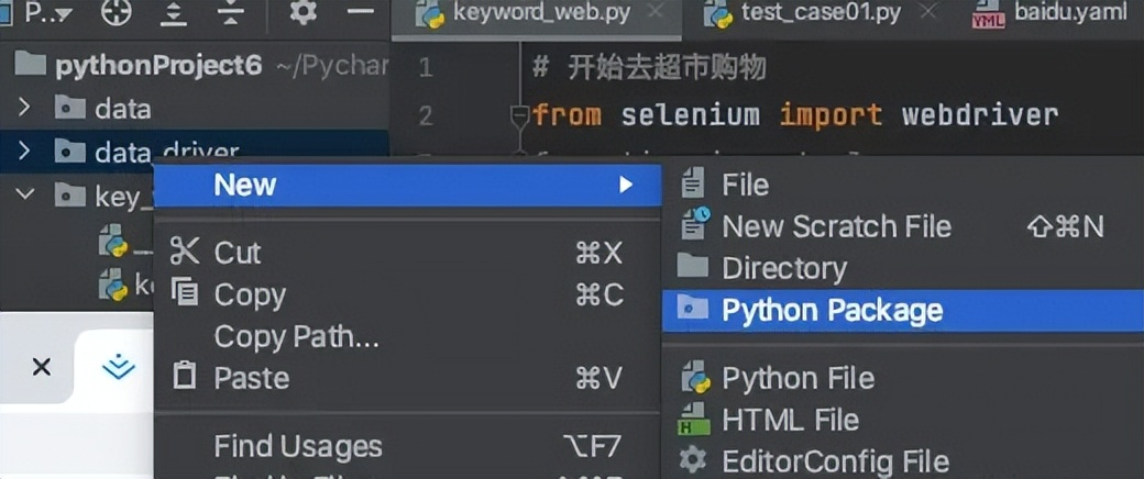 python接口自动化测试Selenium+pytest+数据驱动