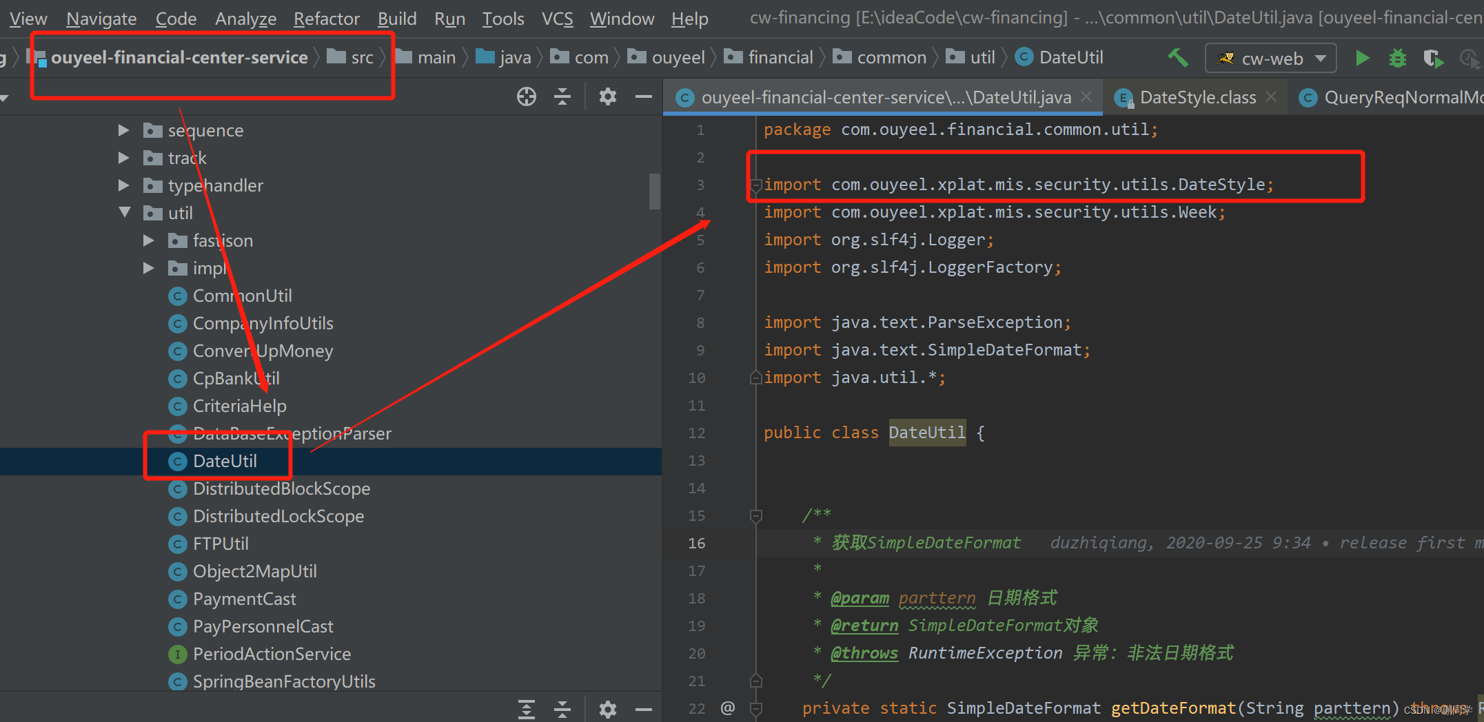  error ljava util date lcom kkit oc api common enums datestyle ljava