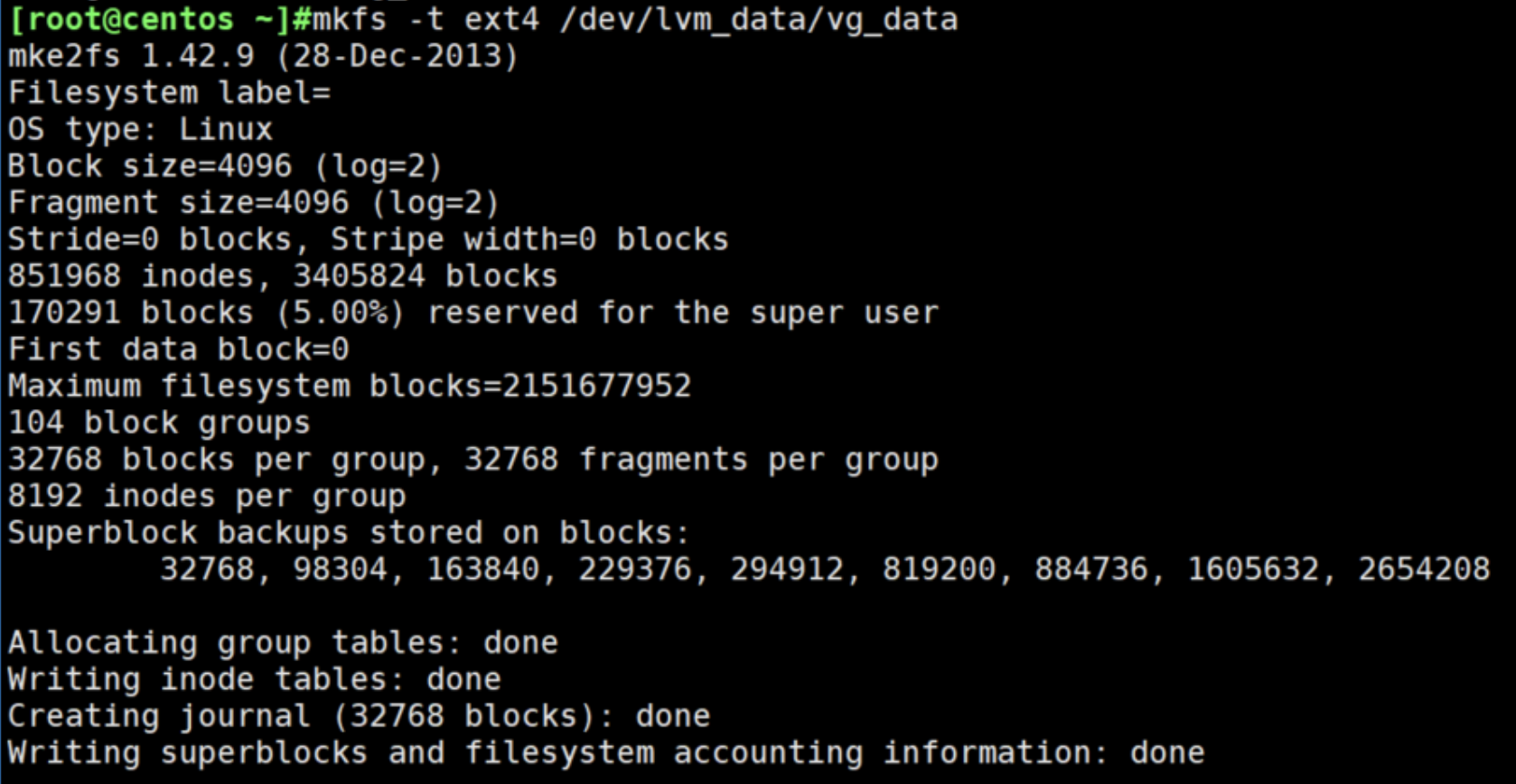 Linux中将多块新硬盘合并成一个，挂载到/data目录下_linux将多块硬盘挂载到一个目录-CSDN博客