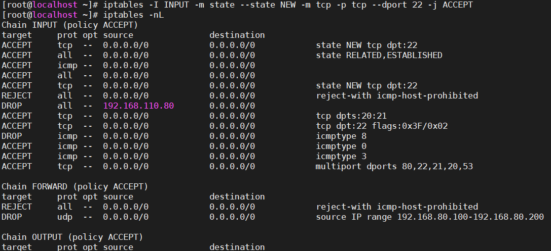 iptables