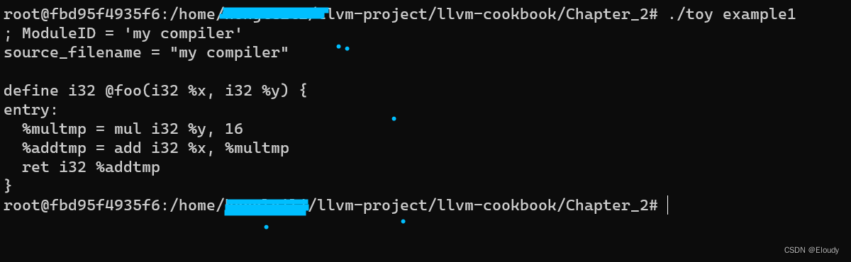 ubuntu 22.04 LTS 在 llvm release/17.x 分支上编译 cookbook llvm example Chapter 02
