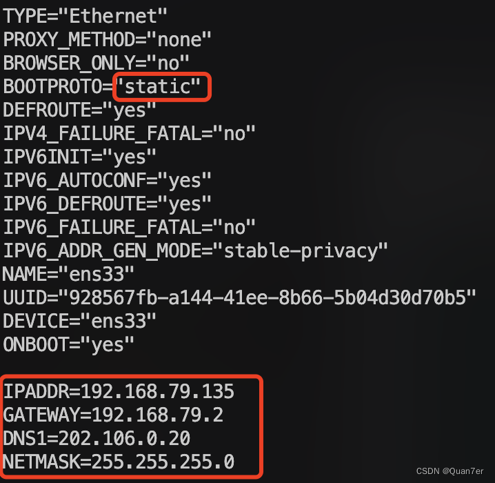 MacOS下VMware Fusion配置静态IP