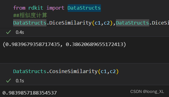 Rdkit分子指纹生成；相似性检索_maccs Keys_loong_XL的博客-CSDN博客