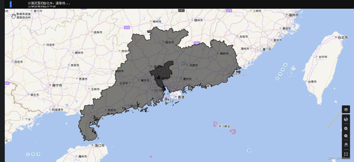 【GIS】阿里AI Earth选择内置地图