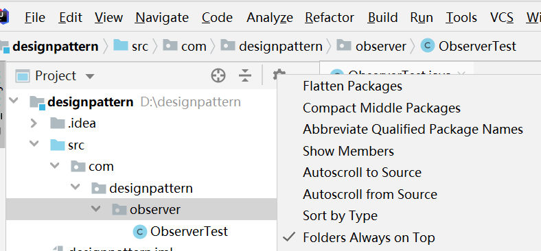 idea package合在一起，利用Compact Middle Packages解决 && 快捷键_idea中package自动合并-CSDN博客