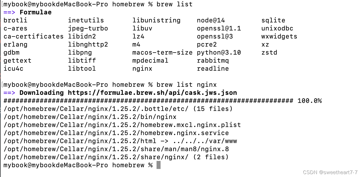 Mac安装nginx（Homebrew）