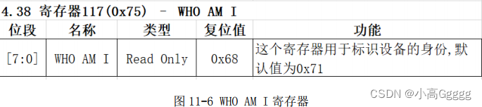 WHO AM I寄存器