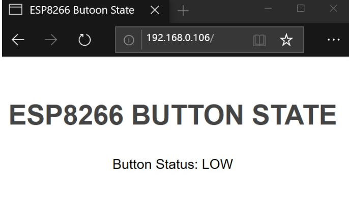 ESP8266-NodeMCU网络服务器