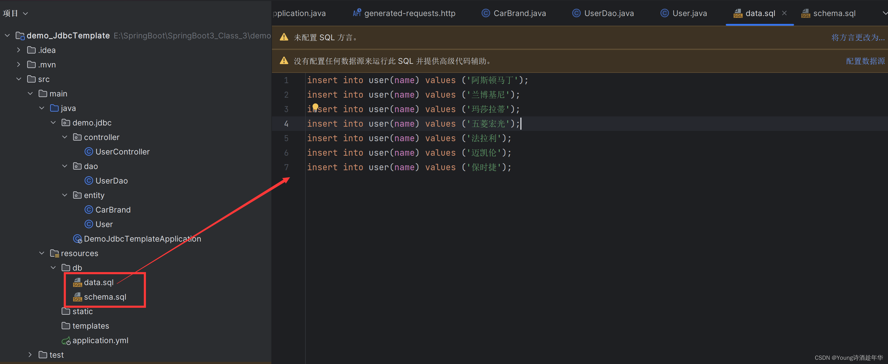 IDEA Spring Boot jdbcTemplate MySQL idea jdbctemplate CSDN idea-spring-boot-jdbctemplate-mysql-idea-jdbctemplate-csdn