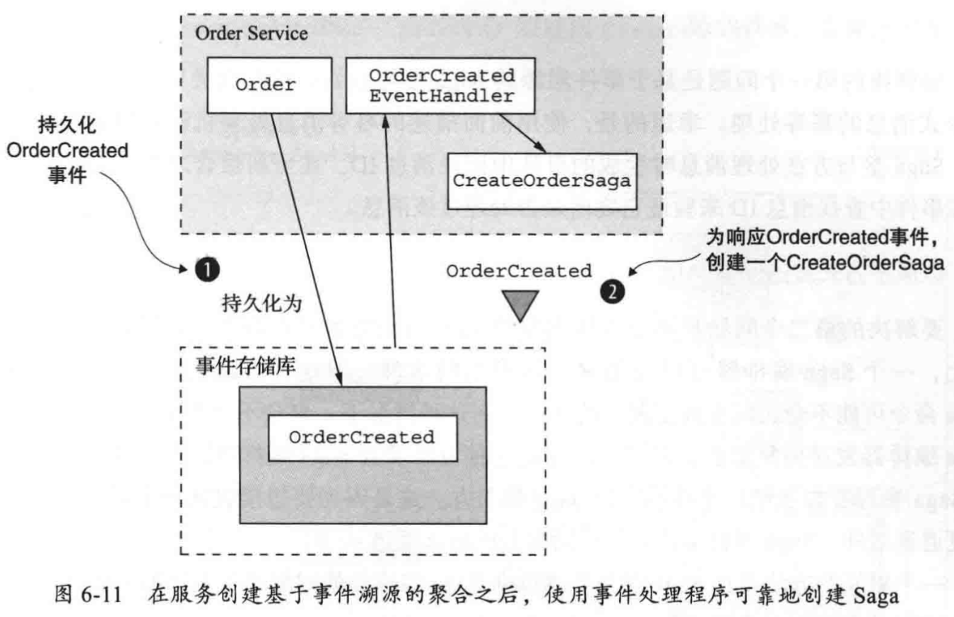 使用事件處理程式建立Saga編排器