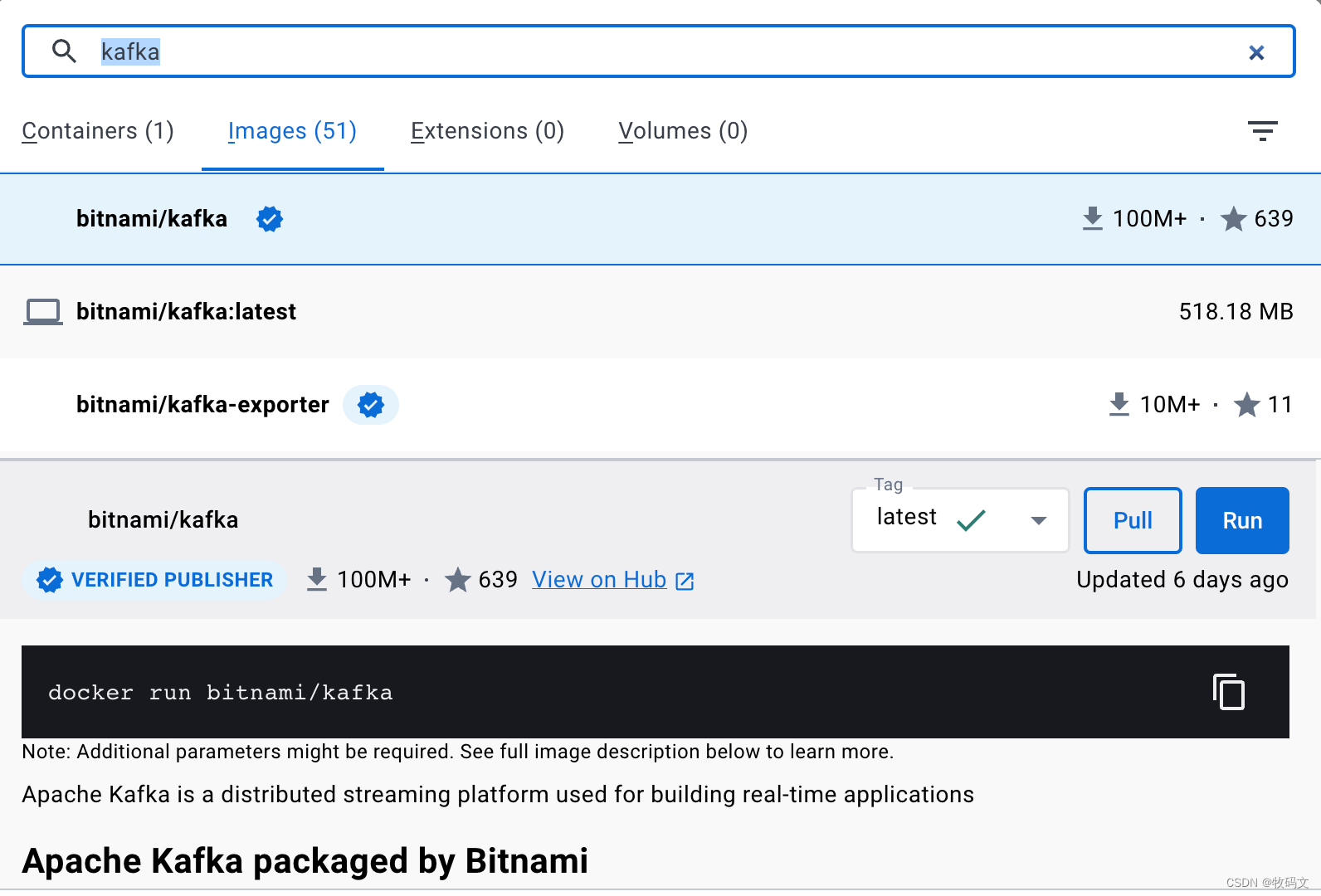 【Kafka】Docker安装kafkajava kafka api