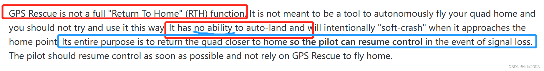 GPS Rescure due to signal loss