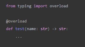 GitHub - bintoro/overloading.py: Function overloading for Python 3