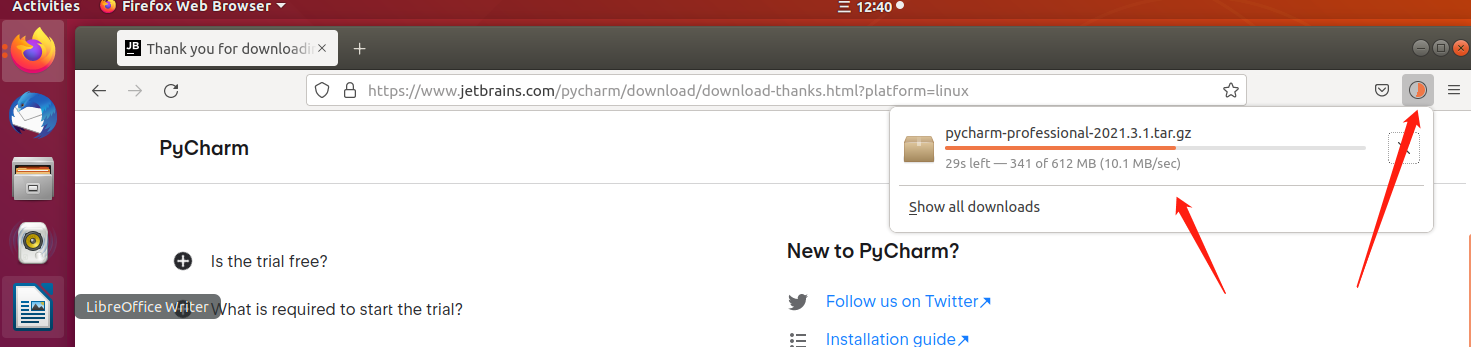 在Linux系统中安装pycharm详解
