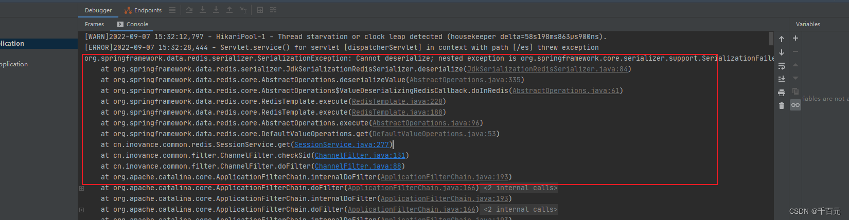 Org.springframework.data.redis.serializer.SerializationException ...