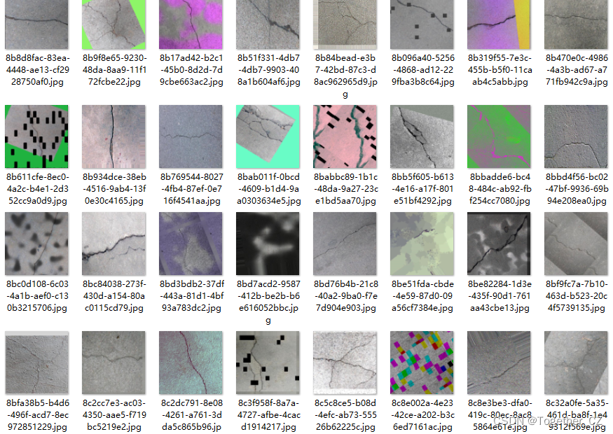 水泥路面、桥梁基建、隧道裂痕裂缝检测数据集
