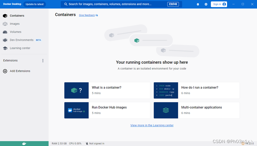 解决win10因为WSL问题无法正常启动docker