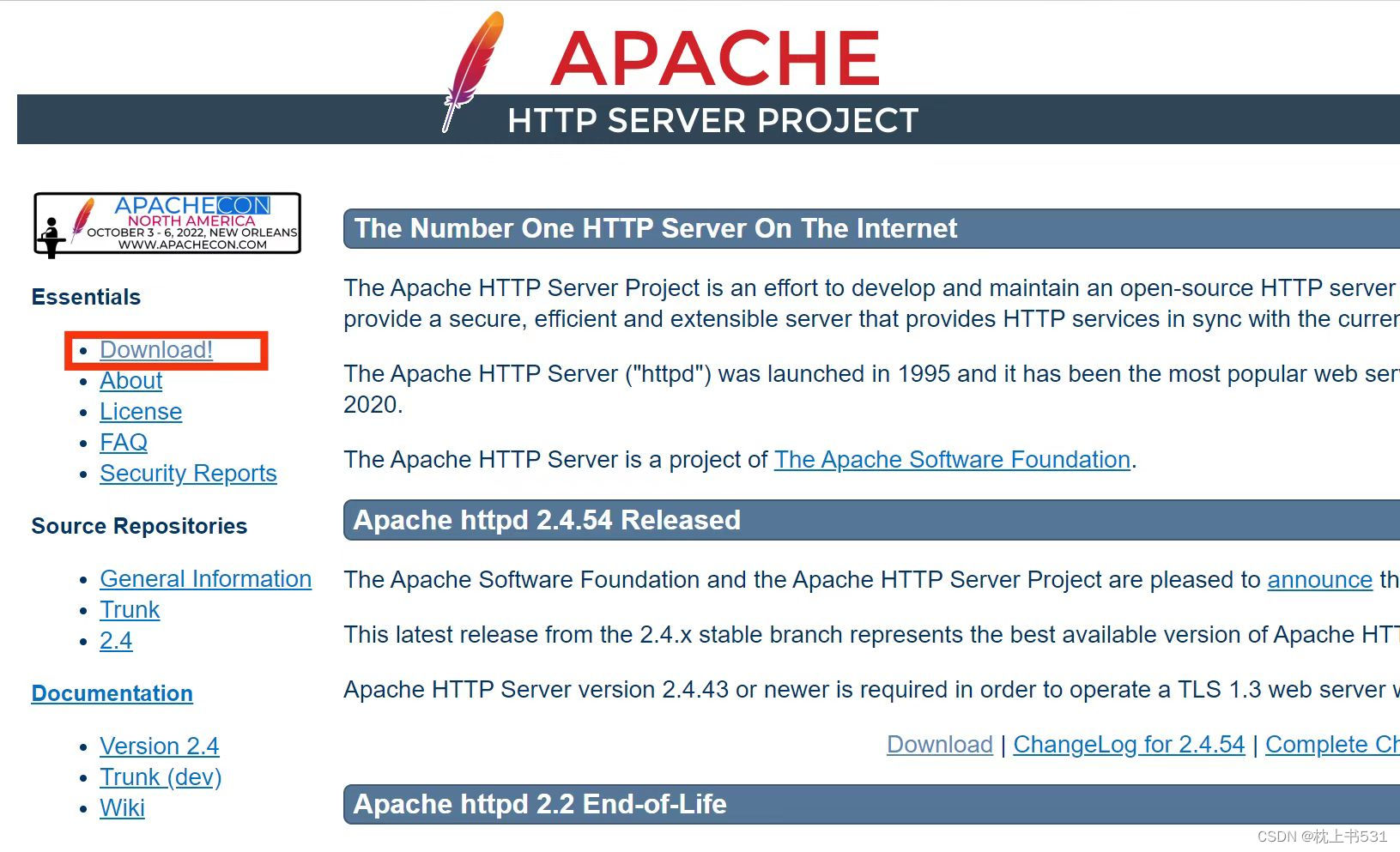 小白下载和安装Apache的教程（保姆级）「建议收藏」