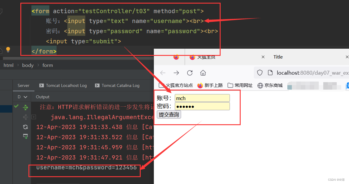 SpringMVC基本注解的使用和理解