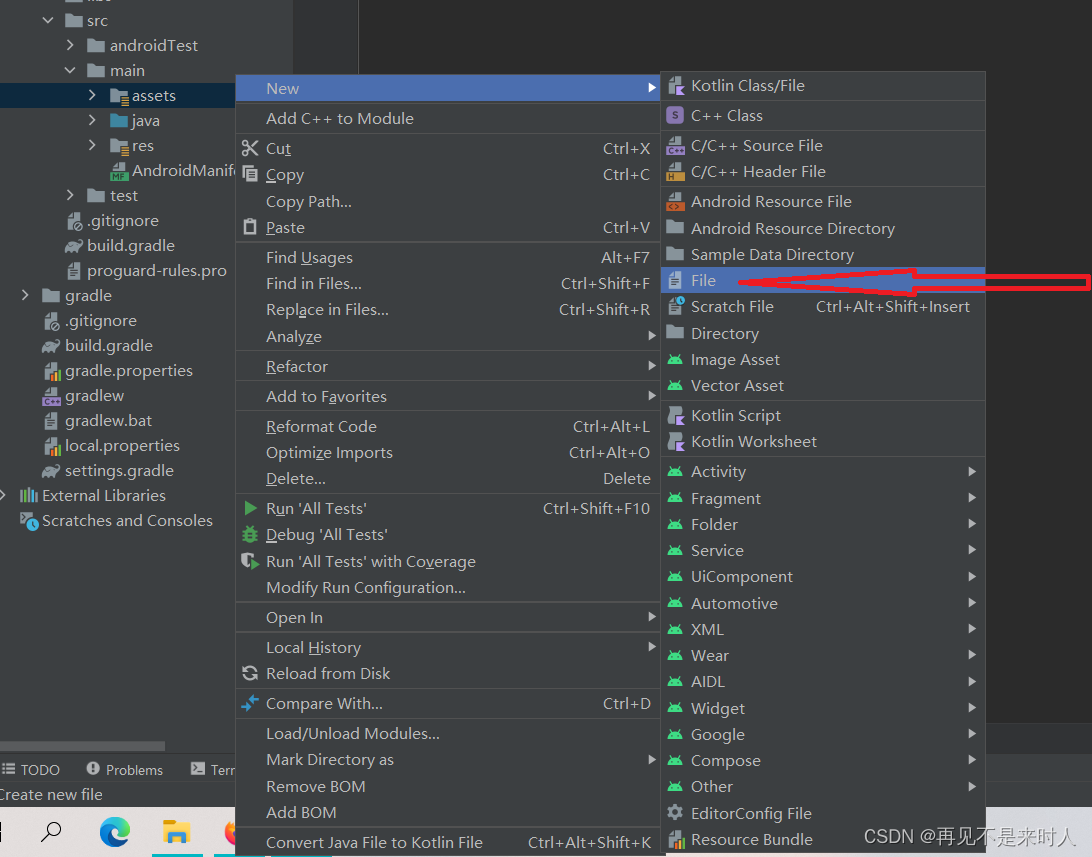 Android Studio 创建.json 文件,个人调取json文件代码。_android studio怎么创建json文件-CSDN博客