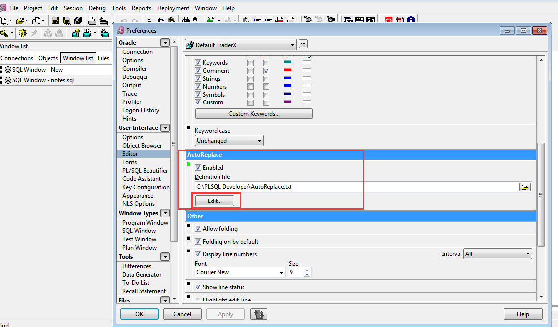 PL/SQL Developer常用设置_sql developer 窗口布局-CSDN博客