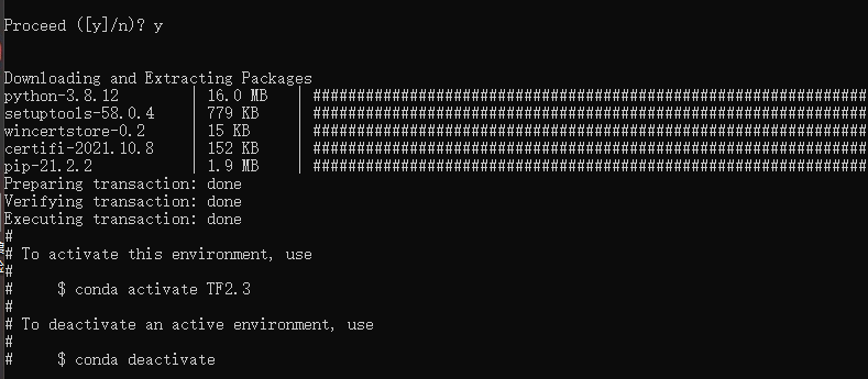 anaconda同时安装tensorflow和pytorch windows系统