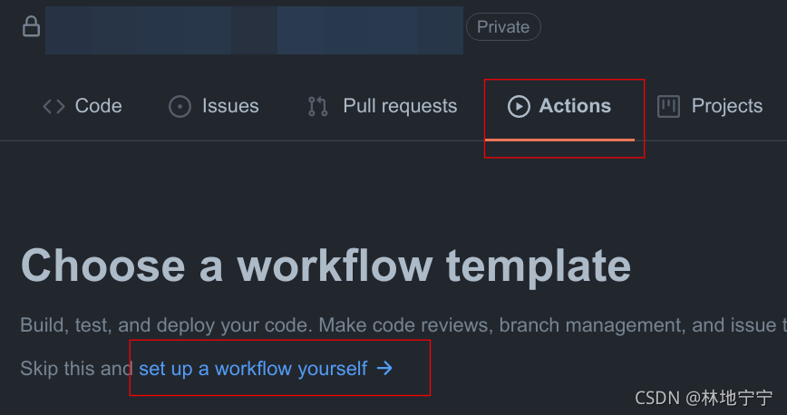 新建workflow