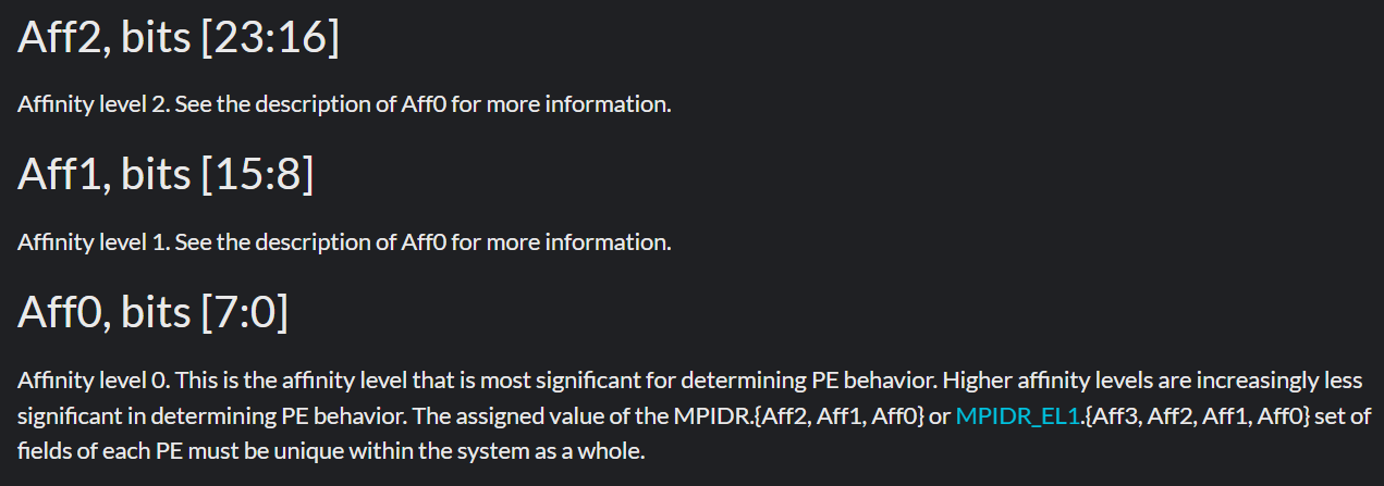 ARMv8/ARMv9:深入理解MPIDR_EL1寄存器中的affinity