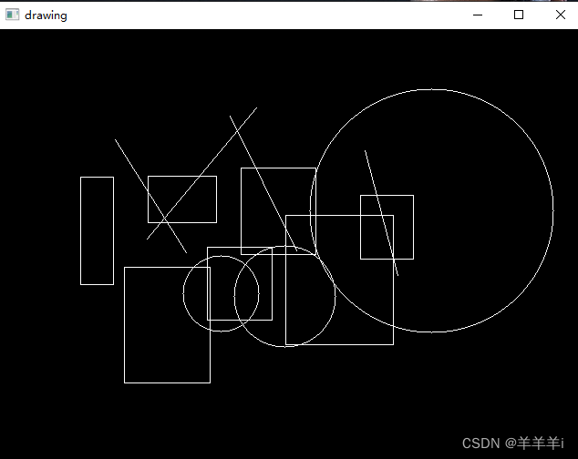 Opencv(图像处理)-基于Python-绘图功能